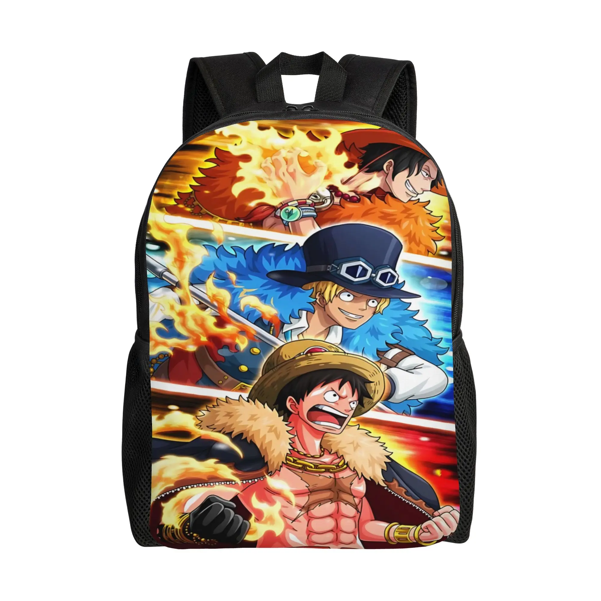 

1PC Fashion Backpacks One piece Daypack funko Good Quality For School Zipper Closure Rucksack