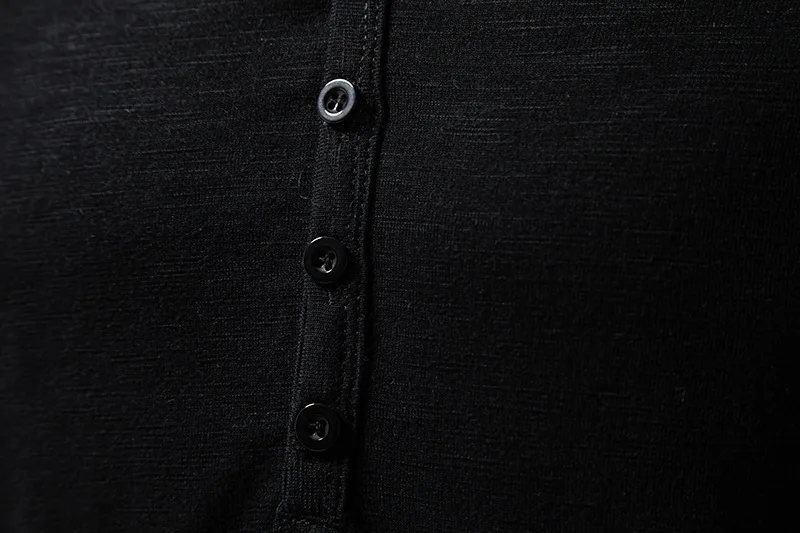2026 Herren V-Ausschnitt Bambusfaser T-Shirt Mittelstreifen 4-Knopf Kurzarm Eng Anliegend Atmungsaktiv Lässig Sommer Alltags-Oberteil – Detail 13