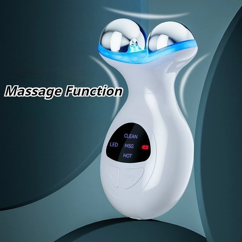 Portable Facial Massagers Vibrator Skin Care Machine Womens Beauty Face Lifting Equipment Microcurrent Neck Massage Device