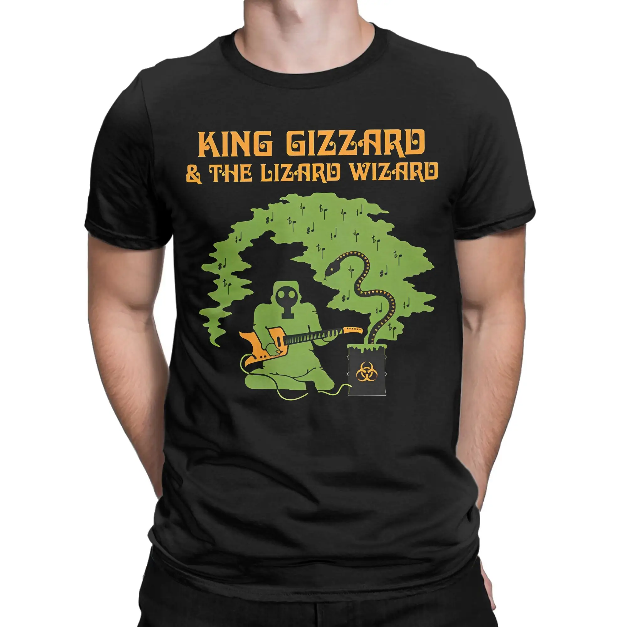 King Gizzard And The Lizard Wizard Athens Greece 2025 T Shirt  Cotton Clothing Funny Short Sleeve Crewneck Tees 6XL T-Shirt
