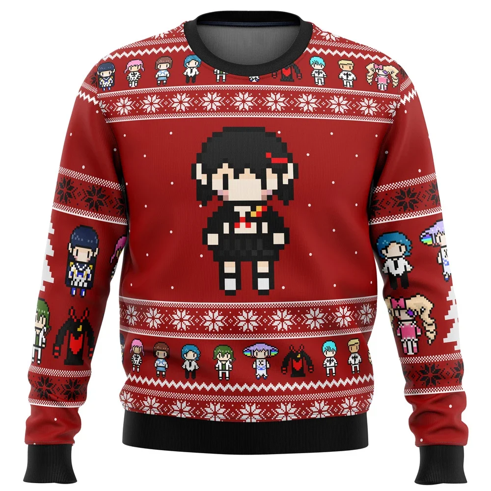 

2024-2025Kill La Kill Ugly Christmas Sweater Gift Santa Claus Pullover Men 3D Sweatshirt And Top Autumn And Winter Clothi100-7XL