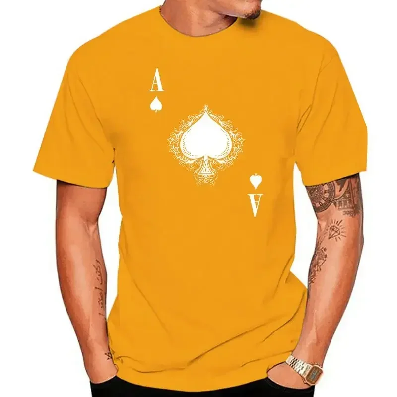 LE ACE OF SPADES IV هوديي Spade Ace بوكر بطاقة كازينو كارتي رويال فلوش بيك كملابس رجالية harajuku تي شيرت كبير الحجم