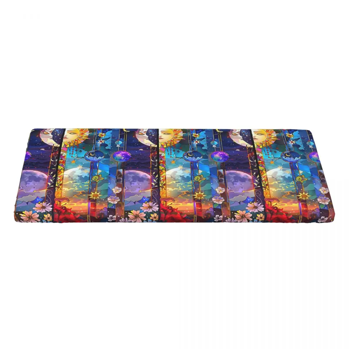 Trendy Sun Moon Boho Cosmos Astrology Custom Rectangular Tablecloth Waterproof Table Cover for Dining Events Table Cloth
