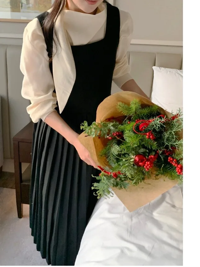 เสื้อผู้หญิงแบบมีชั้นหลายชั้น สไตล์เกาหลี อ่อนโยน แฟชั่น ทันสมัย แขนยาว สำหรับฤดูใบไม้ผลิ 2026 ต้นฤดูใบไม้ผลิ ให้ความรู้สึกหรูหรา