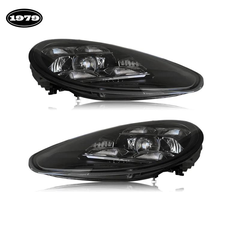 970.2 Car Accessories LED Headlights for Porsche Panamera  2014-2017 Upgrade 2021 Pdls Style