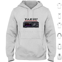Yaesu Ftdx10 Hoodie Cotton Long Sleeve Amateur Radio Ham Radio Yaesu Ftdx10 Yaesu Ftdx10