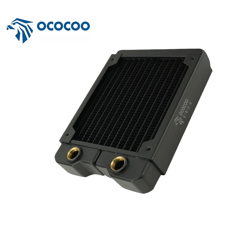 

OCOCOO Water-cooled radiator Copper 120MM Fan Computer Water-cooling System Accessories Laptop radiator DIY Medical Beauty