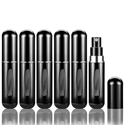 1/6 pçs/set viagem perfume recarga garrafa portátil mini atomizador recarregável spray bolso dispensador colônia pulverizador