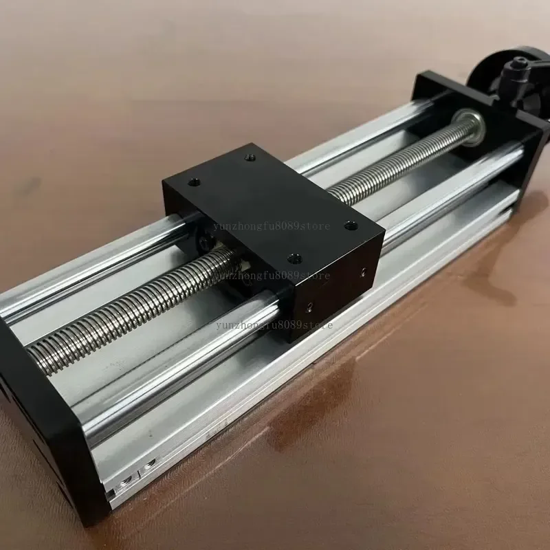 Precision Trapezoidal Screw Manual Slide - XYZ 3-Axis Linear Cross Guide Stage with Handwheel Lift Adjustment DIY Tool