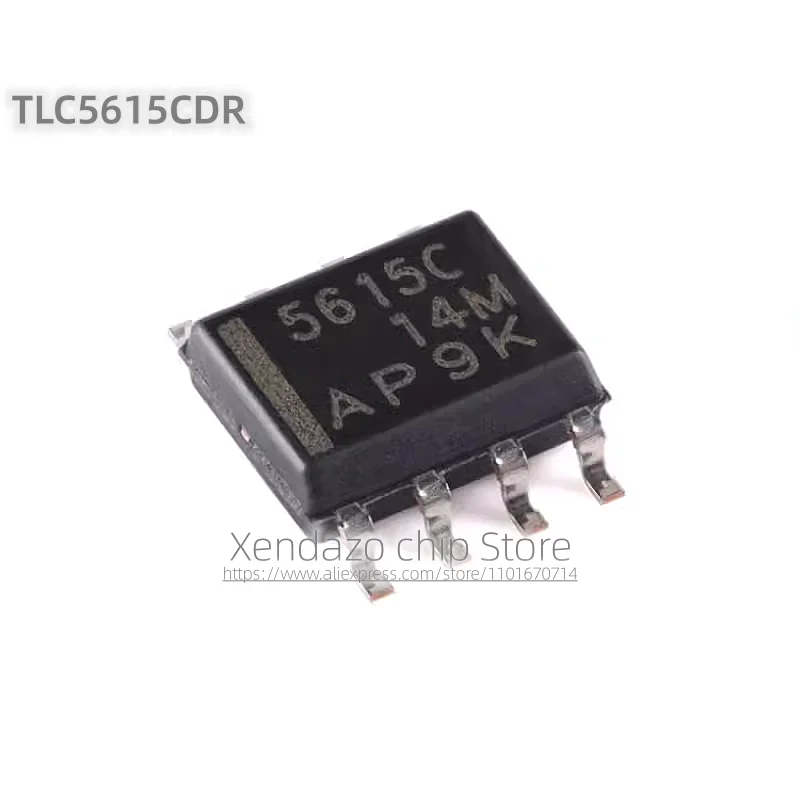5pcs/lot TLC5615CDR TLC5615CD TLC5615C 5615C SOP-8 Package Original Genuine 10 Bit