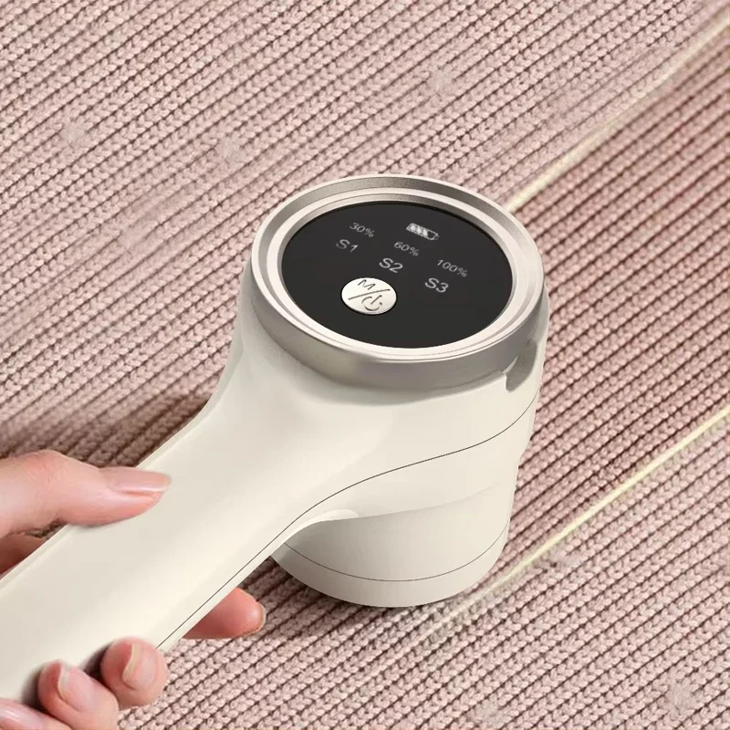 Lint Remover for Clothing Electric Fuzz Pellet Remover LED Display Rechargeable for Clothes Portable Fabric Shaver Fluff Remover