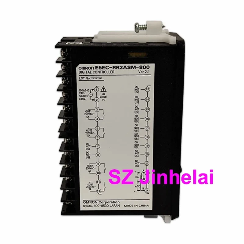 Commutateur électrique original authentique d'Omron ThermoandreTemperature mené E5EC-QR2ASM-820 E5EC-RR2ASM-808 E5EC-QR2ASM-808 AC100-240V