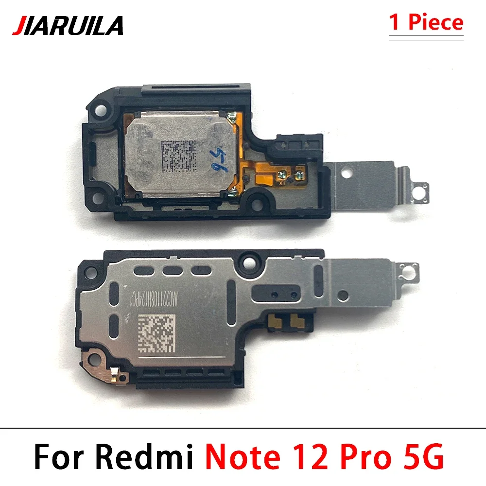 20Pcs，Loud Speaker Buzzer Ringer Sound Module Flex Cable Parts For Xiaomi Redmi Note 12 4G 12S 12 Pro Plus 12r 12 Turbo