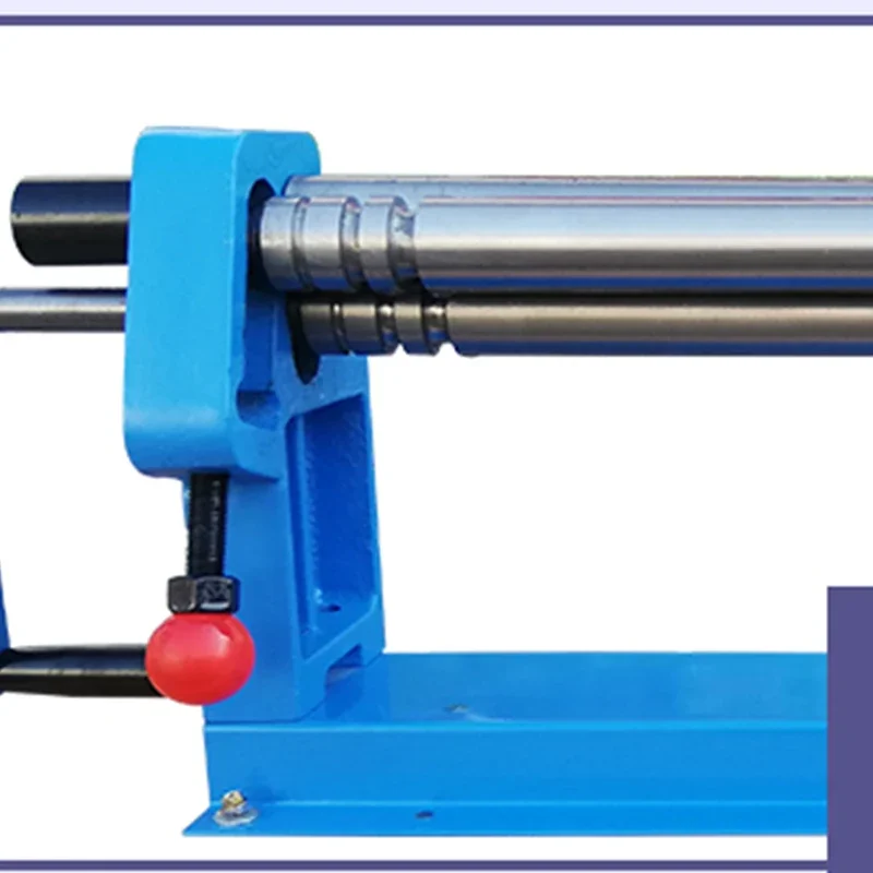 Plate Rolling Machine, Manual Winding Machine, Industrial Grade Rounding Machine, Manual Three Roll Coiled Material