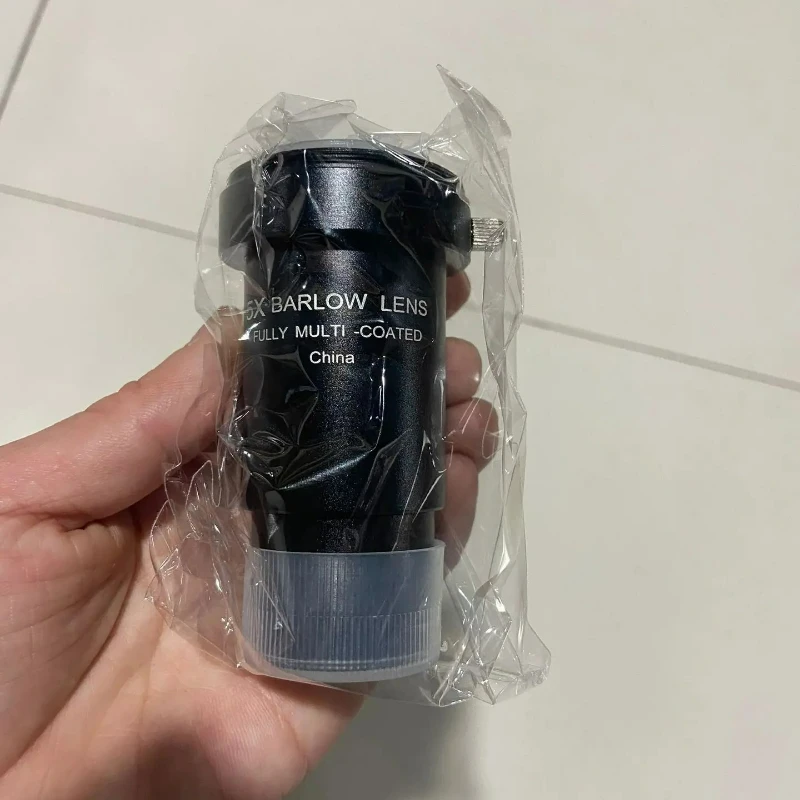 Angeleyes 5X Metal Barlow Lens for Astronomy Telescopes with M42 Thread Mount Compatible with DSLR Cameras