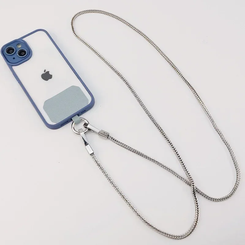 

Hand-Held Mobile Phone Lanyard with Alloy Chain, Casual Fashion