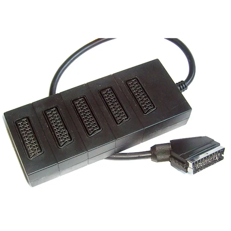Głowica szczotki 40 cm SCART 1/2 1/3 1/5 Przewód 3-kierunkowy rozdzielacz SCART Przewód do połączenia audio i wideo Standard europejski — zdjęcie produktu 6