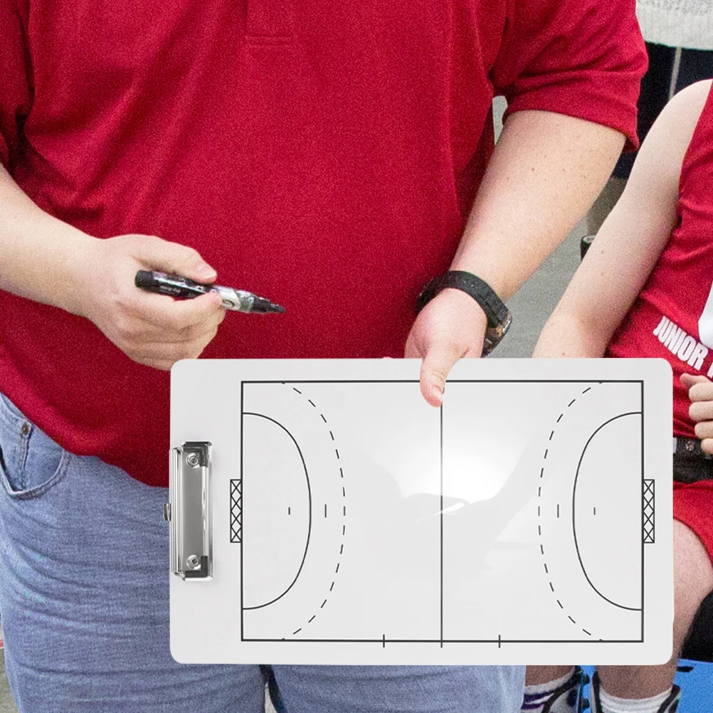 

2 Pcs Competition Board Clipboard Sports Game White Basketball Portable Boards Handball