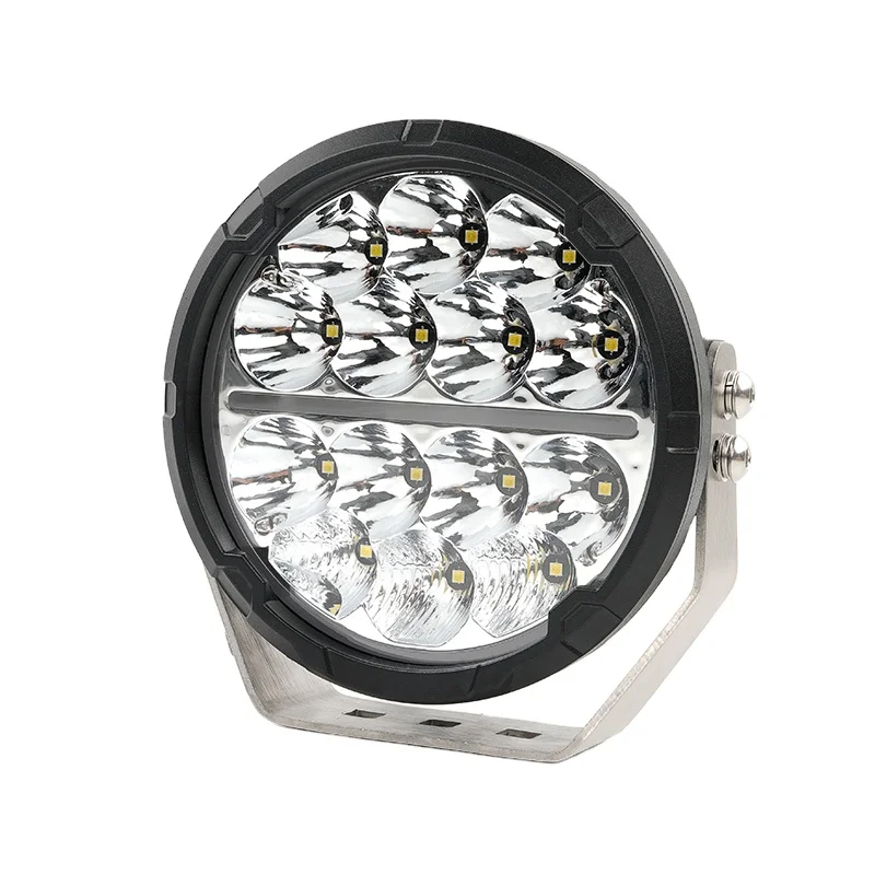 

Новый 60 Вт 5-дюймовый светодиодный дальний свет 12 В 24 В оранжевый/белый DRL точечный луч 6000 К противотуманные/дальные фары для грузовиков внедорожных фургонов