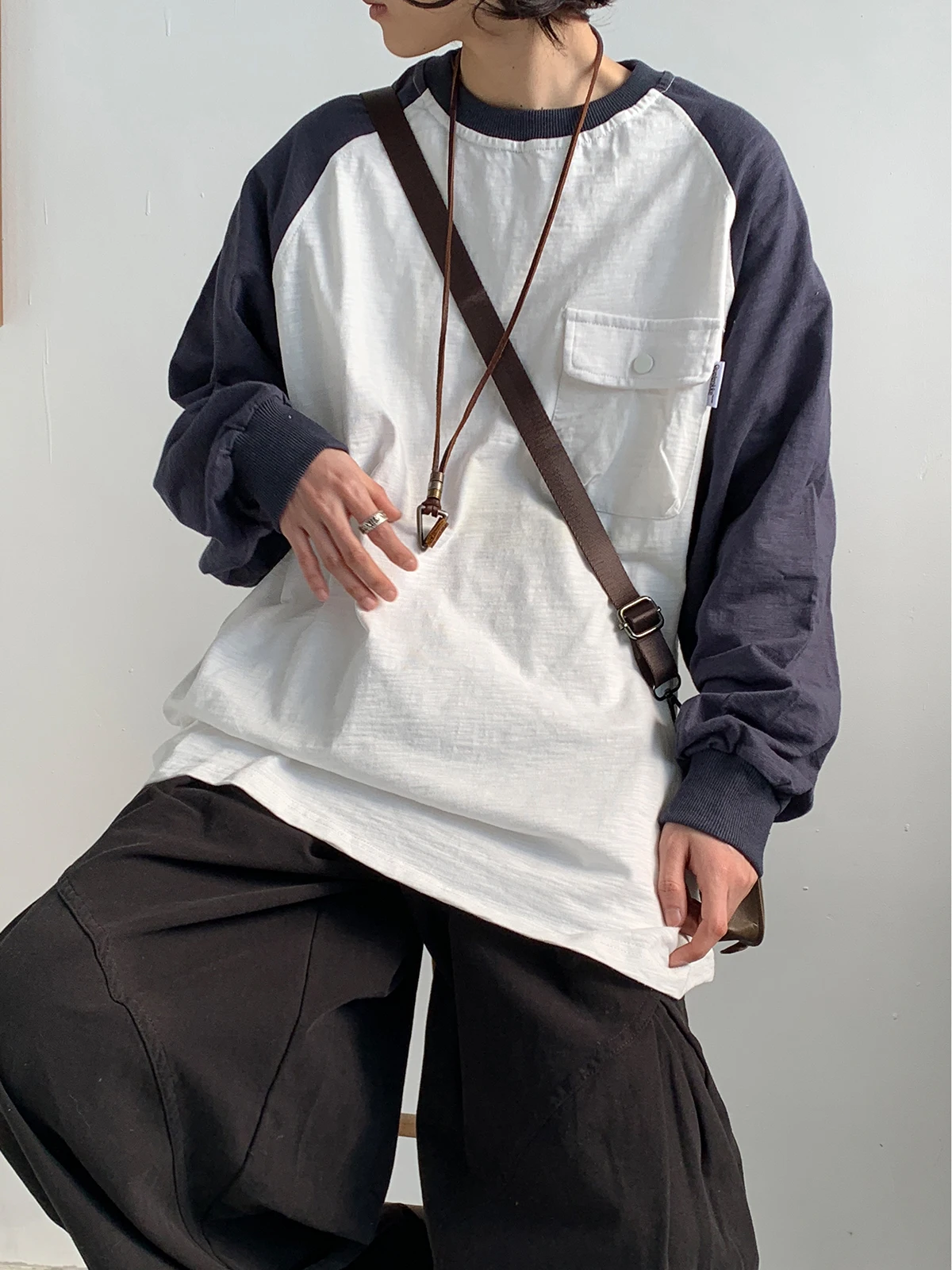 

Мужские толстовки без капюшона с вышивкой для молодежи, студентов, повседневные, в стиле кэжуал, на каждый день, модные