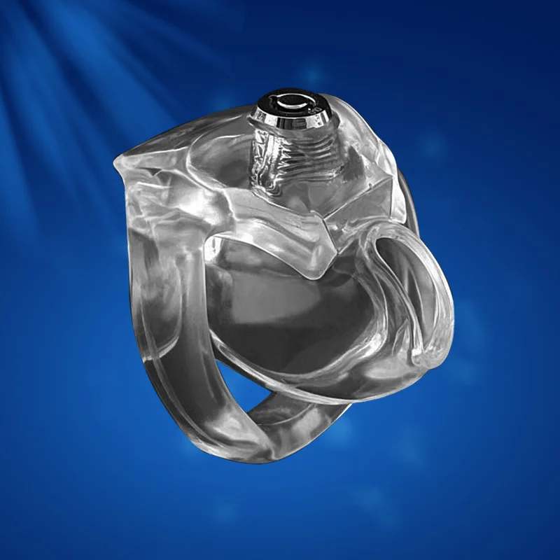 HT-V5 Chastity Lock Male Resin Chastity Separation Lock Adult Products Solitary Lock view 4