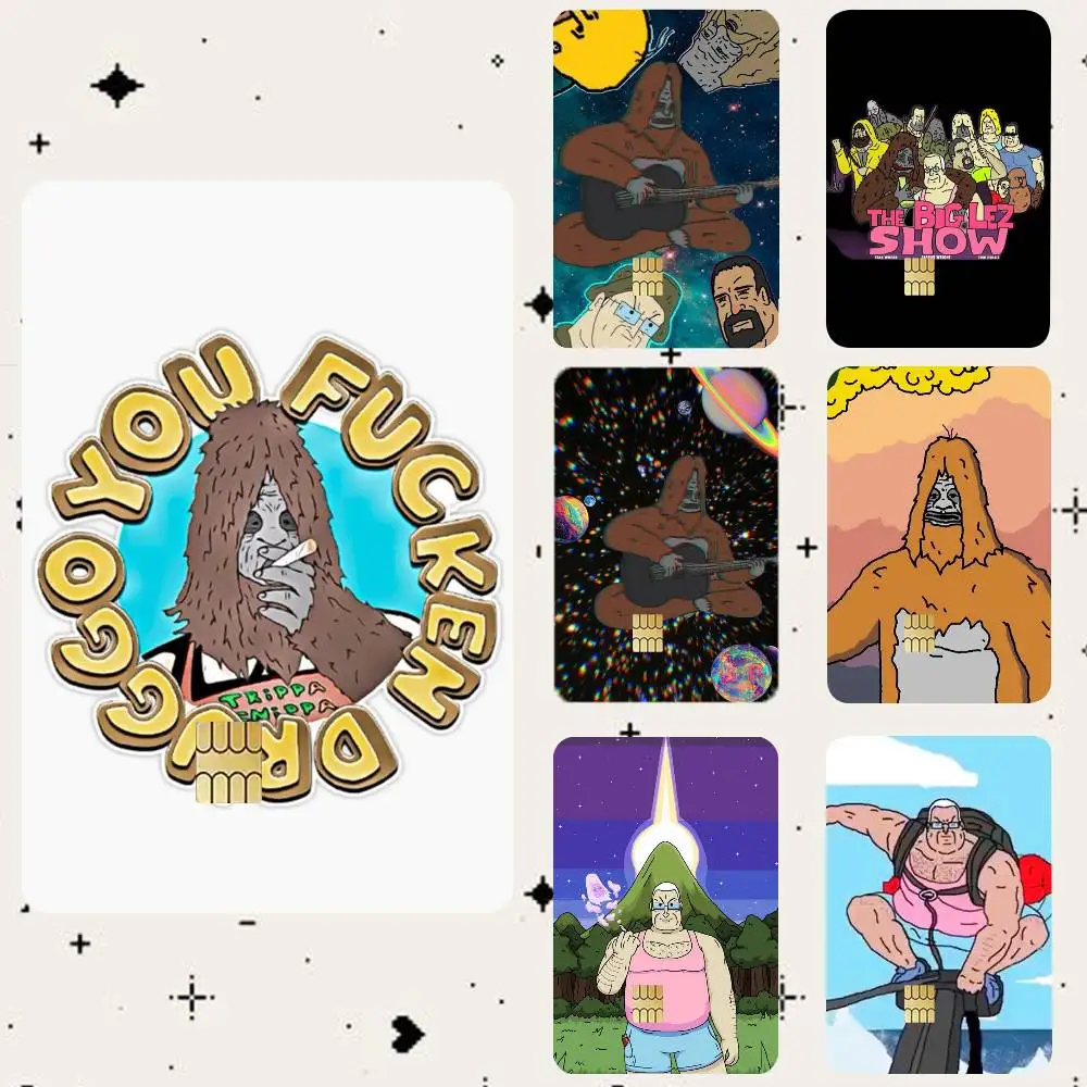 

The B-Big Lez Show HD Waterproof Card Skins Protective Stickers for Credit Bank Game Cards