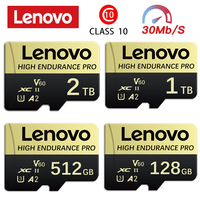 Lenovo A2 V30 U3 Micro TF SD Card 2TB Speed Transfer SD Flash Memory Card C10 U1 TF Card 64GB V10 A1 Memary Card For Tablet