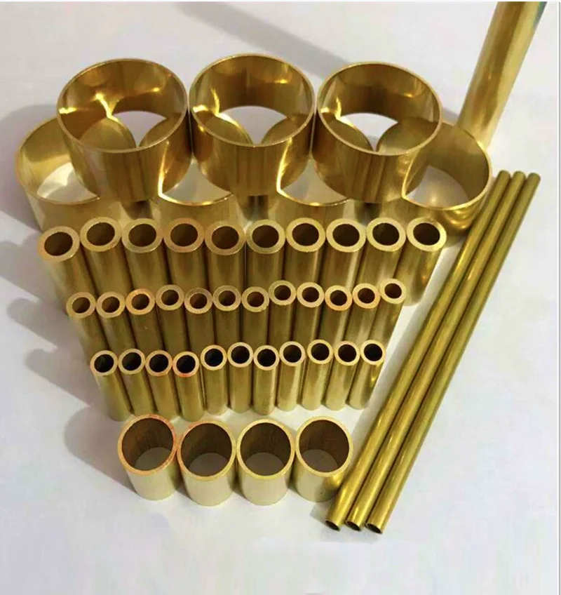 500mm Length Yellow Brass Tube Capillary copper tube Hollow Industrial Pipe Tubes OD8/8.5/9/9.5/10mm ID 4/5/6/8/9/9.5mm