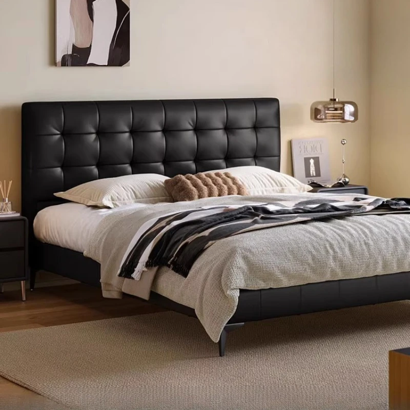 

Minimalist Aesthetics Bed Design Princess Vintage European Cheap Modern Beauty Bed Wedding Twin Cama De Casal Bedroom Furniture