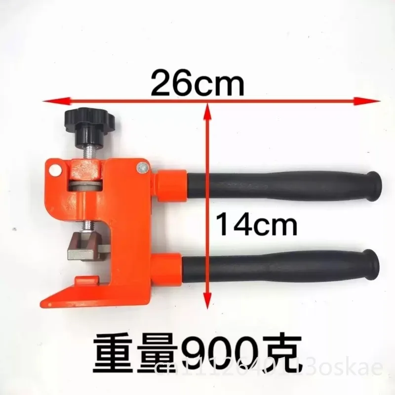 Tile opener, strong pliers, brick cutter, razor, hand-held