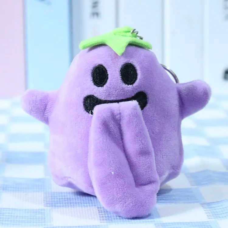 Hot Cartoon Quirks Ghost Plush Keychain Pendant Kids Kawaii Money Monster Stuffed Plush Toys Children Halloween Funny Gifts