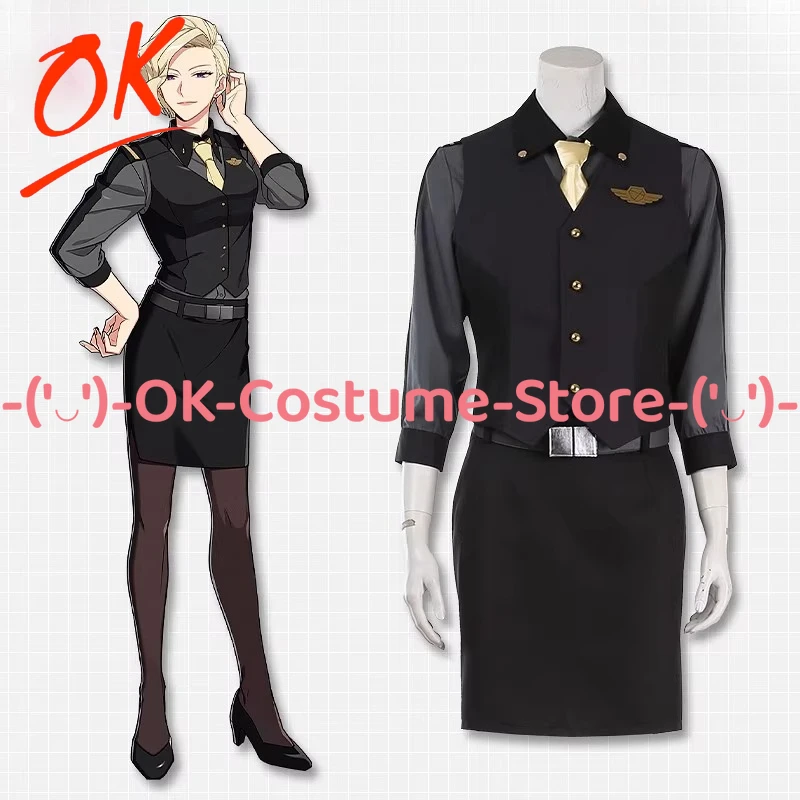 

[Customized Size] HELIOS Rising Heroes Lily McQueen Cosplay Costume Game Character Outfit Halloween Carnival Party Uniform Suit