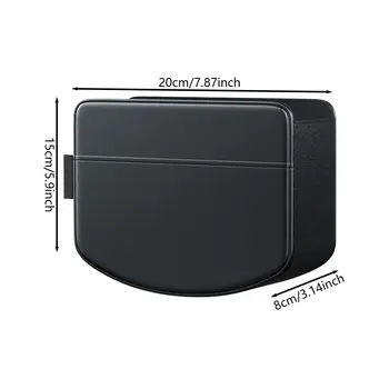 Boční držák do auta, držák na kabelku mezi sedadla, úložná taška do auta, dárek k narozeninám a novému roku 10 nejlepší prodej úložný box mezi sedadly auta - №5