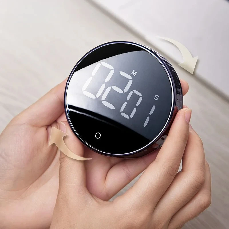 Magnetic Kitchen Timer Digital Timer Manual Countdown Alarm Clock Mechanical Cooking Timer Cooking Shower Study Stopwatch