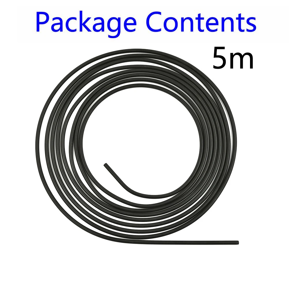 1pc High-Grade Steel 5m Car Brake Line Pipe Maintaining Effective Brake Performance Precise Shift Reaction