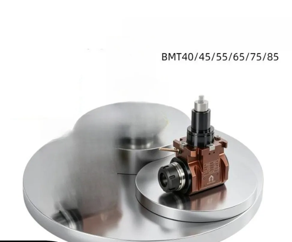 90° BMT Live Tool Holder CNC Lathe Power Head Radial Driven Tooling for Turning Milling Composite Turret BMT45 BMT55 BMT65