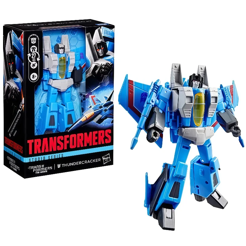 In Stock Hasbro Transformers Classic Toys Studio Series Thundercracker Transformer Robot Action Figure Model Collect Hobbies Toy