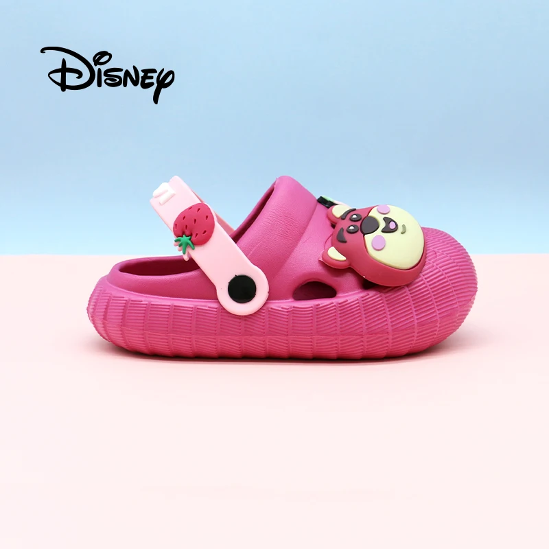 شباشب ديزني كولابورেশন على شكل دب الفراولة مناسبة للاستخدام الداخلي، أحذية شاطئ جديدة للأطفال والكبار، شباشب رائعة للأطفال #4