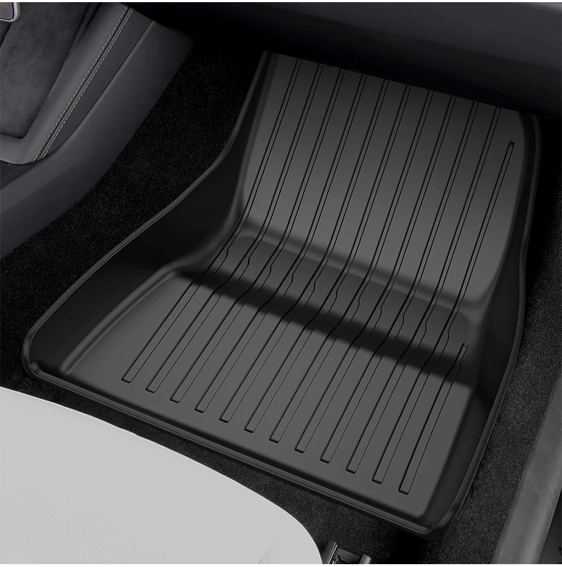 Vastz Fußmatten für Tesla Modell y 3 2012-2017 Hochland links rechts Ruder Allwetter tpe Cargo Liner Cargo Kofferraum Zubehör – Detail 15