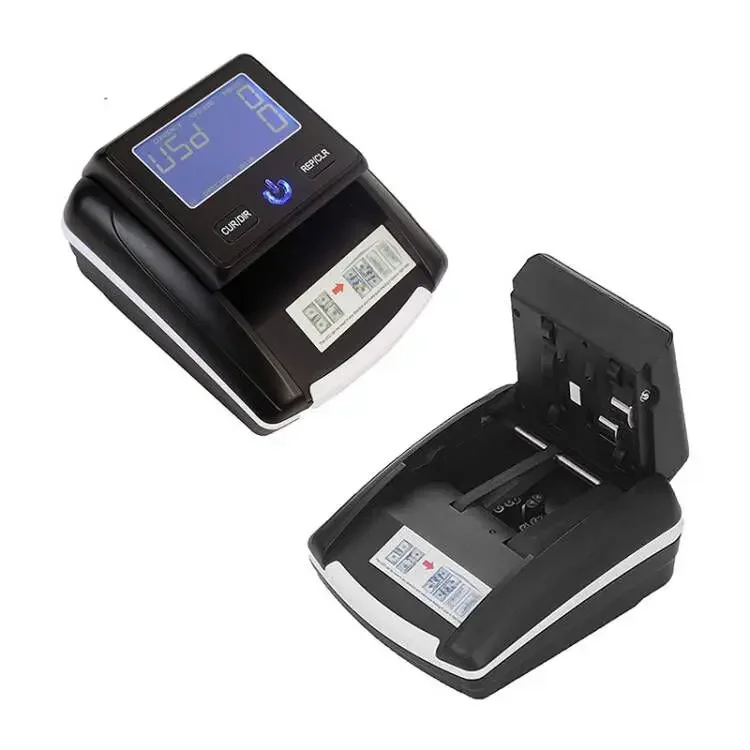 

Small portable dollar euro banknote detector, banknote detector, true and false, with battery