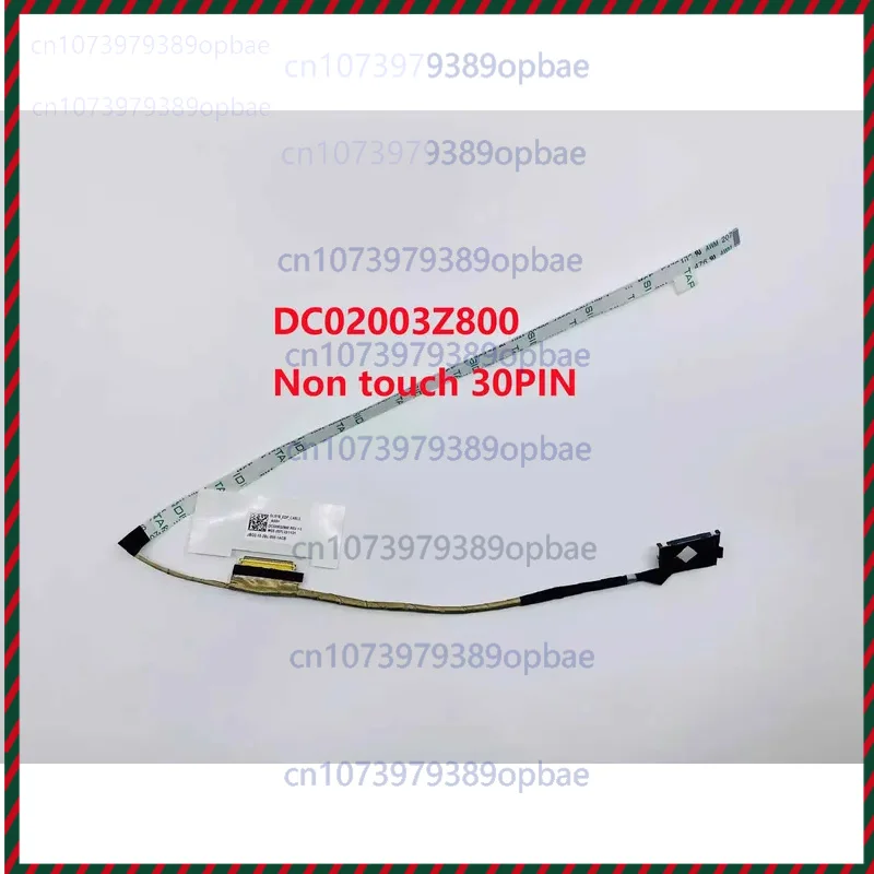 

Новый ленточный ЖК-кабель для ноутбуков Lenovo IdeaPad 1-15ADA7 1 15AMN7 DC02003Z800, несенсорный 30-контактный кабель GLS1B EDP