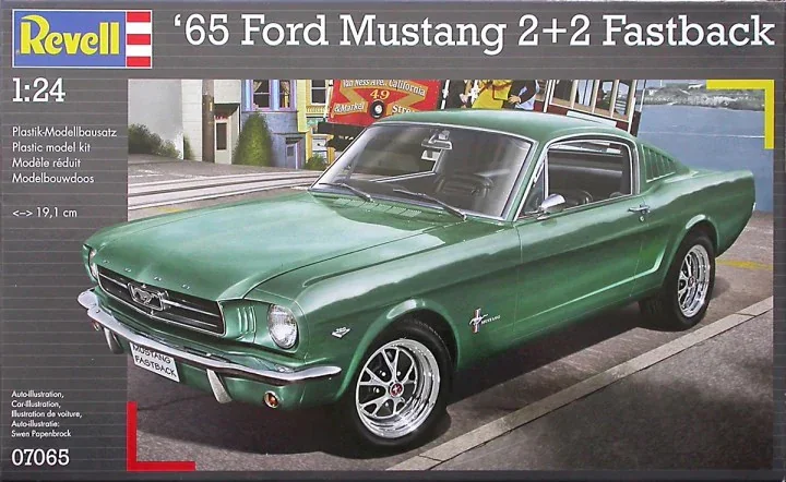 

Revell Assembled Model Kit 07065 Ford Mustang Sports Car 1965 1/24