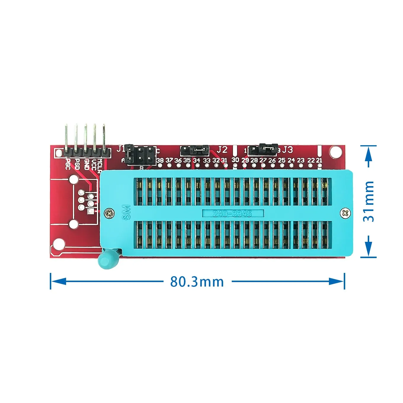 PIC ICD2 PICKit 2 PICKIT 3 Programming Adapter PICKIT2 PICKIT3 Universal Programmer Seat