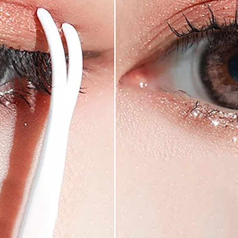 Bande autocollante Invisible pour Lifting des yeux, 10 feuilles, Double paupière, patchs pour paupières, outil de beauté, Spray d'eau, adhésif instantané