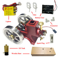 Gasoline Engine Model Accessories Base/spark Plug/igniter/battery Box/fuel Tank/Tube/Connector