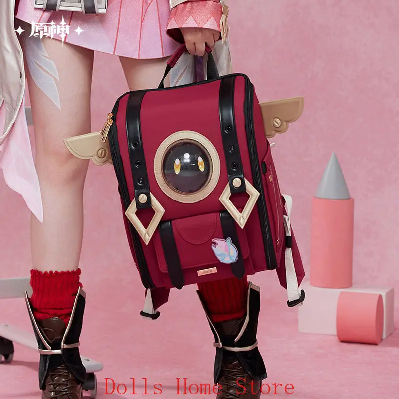 

Official Game Genshin Impact Journey of Knowledge Linaya Anime Cosplay Backpack Fashion Bag Daily Outdoor Storage Bag Fan Gift