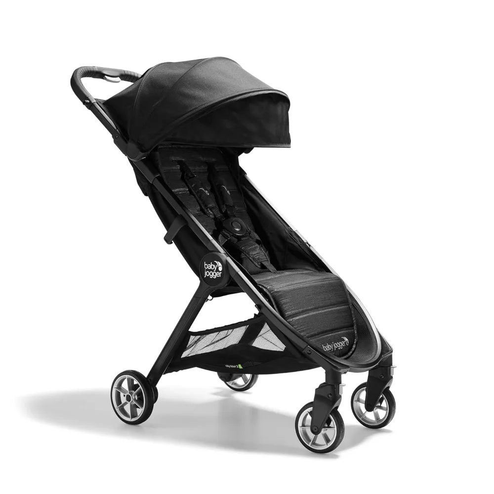 

City Tour 2 Ultra-Compact Travel Stroller, Jet, Lightweight, Foldable, Ideal for Traveling