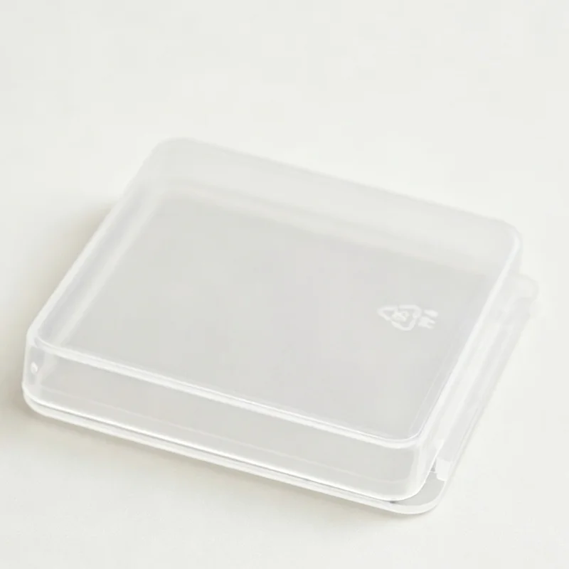 Watchmaker Transparent PP Hard Plastic Square Box Small Component Storage Box Watch Parts & Collecting Organizer Tool Box