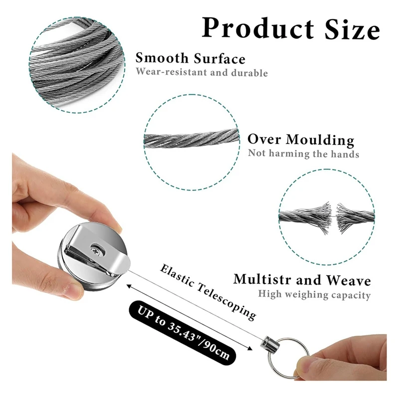 Держатель ручки для ремешка, комплект из 2 шт., сверхмощный выдвижной держатель для карандашей, универсальный