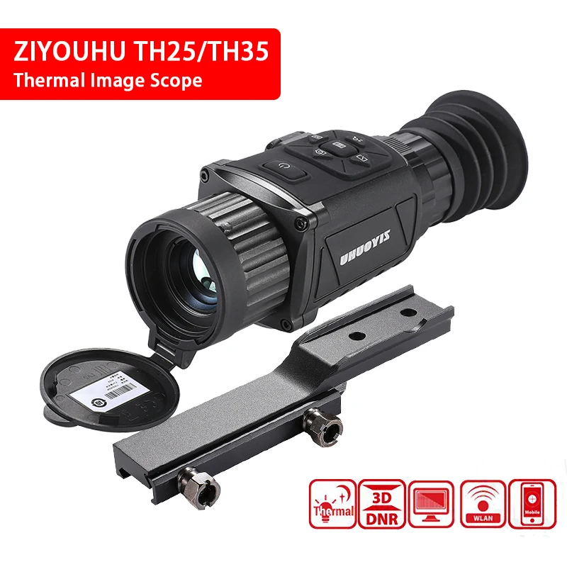 

Thermal Imaging Scope 384x288@17μm 25mm/35mm Optic Infrared Thermal Night Vision for Hunting Thermal Imager Clip-on Riflescope